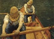 Gustave Caillebotte Oarsman oil